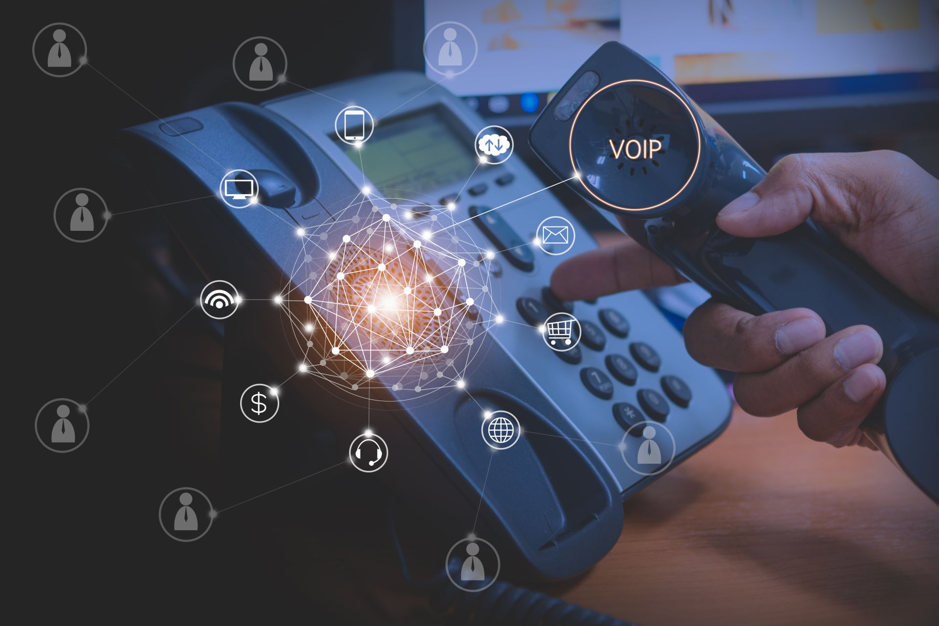 Einrichtung von modernen VOIP-Telefonanlagen